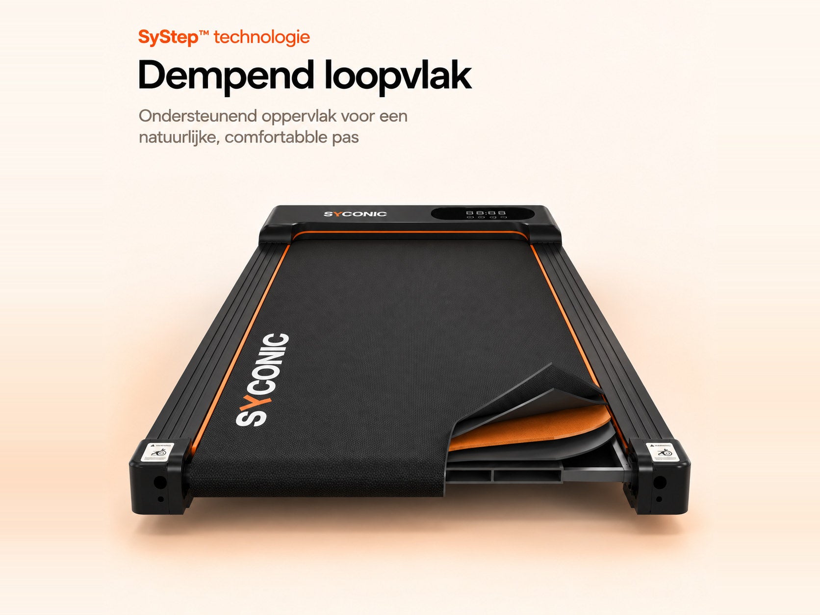 SyStep™ dempend loopvlak